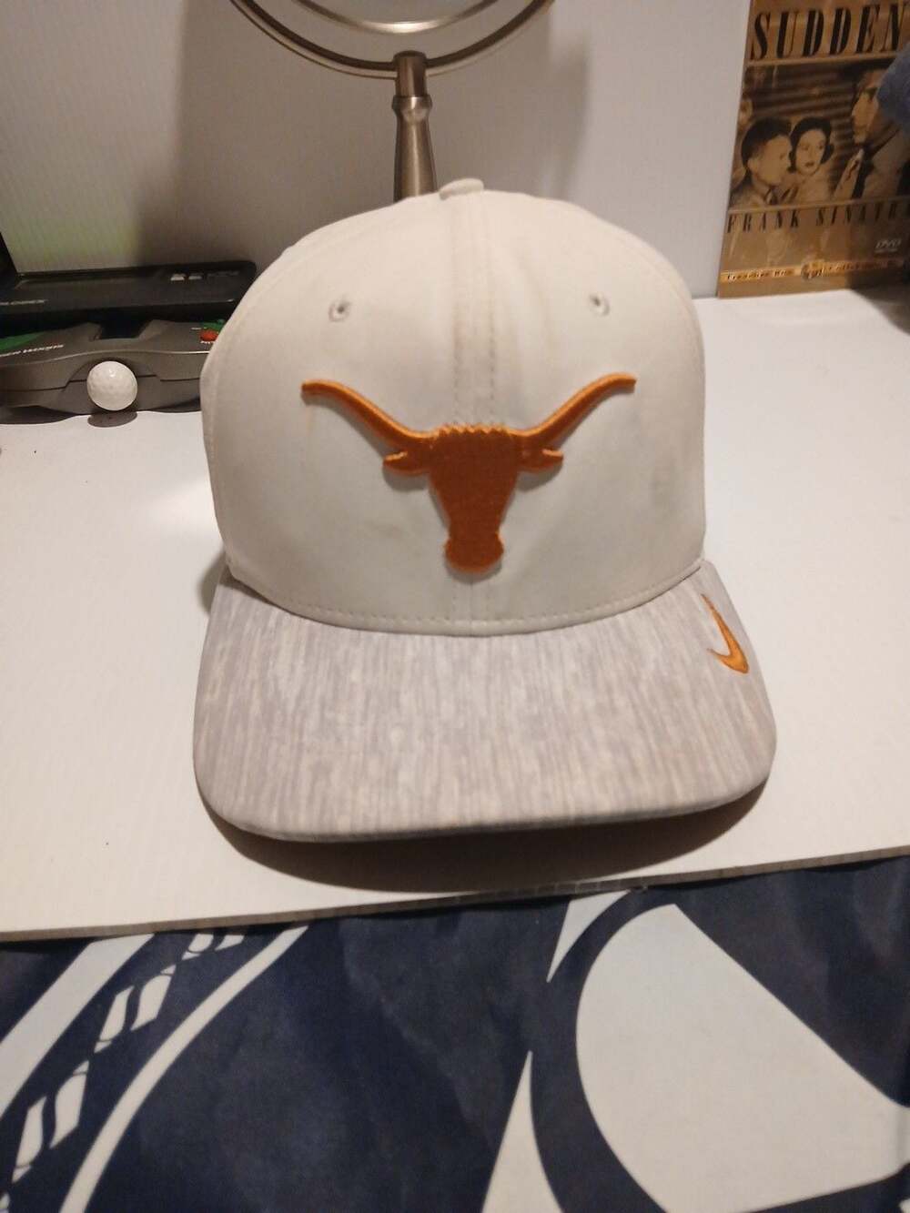 Nike Texas Longhorns Classic98 Dri-Fit Hat One Size White Orange